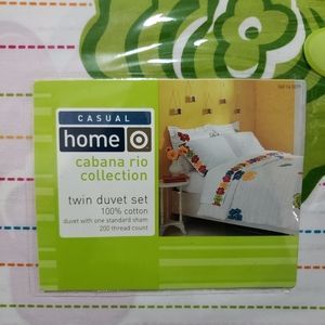 Casual Home Cabana Rio collection twin duvet set